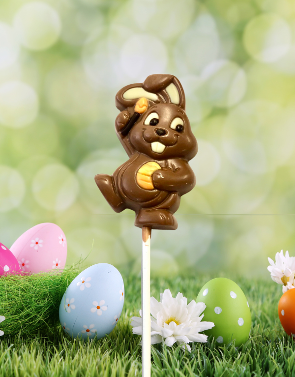 Pablo Easter Bunny Chocolate Lollipop