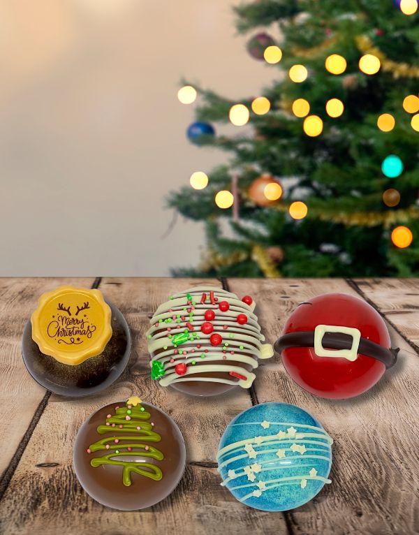 Belgian Chocolate Baubles