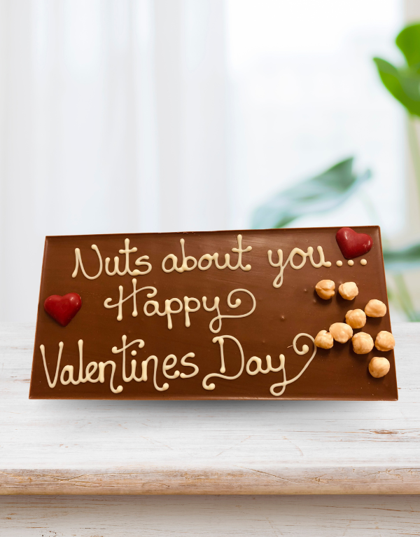 write your message in chocolate