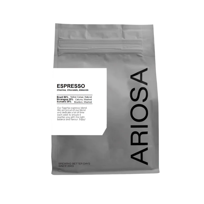 ariosa coffee espresso