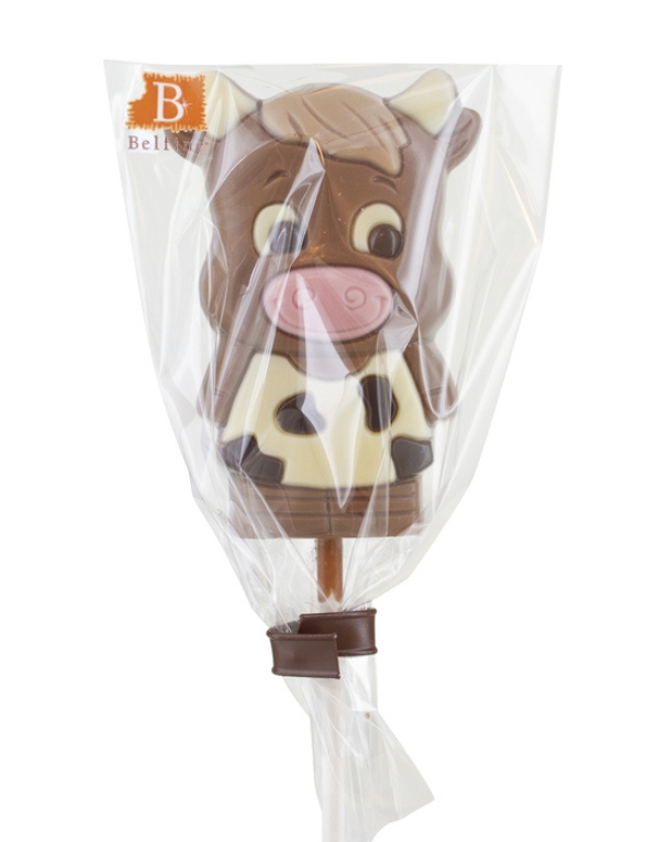 Belfine Chocolate Cow Lola Lollipop